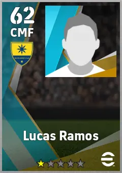 Lucas Ramos eFootball 2026 player card — 62 OVR CMF