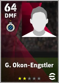 G. Okon-Engstler eFootball 2026 player card, 64 OVR DMF
