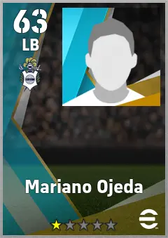 Mariano Ojeda eFootball 2026 player card, 63 OVR LB
