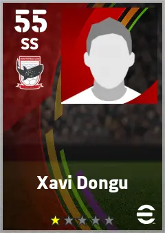 Xavi Dongu eFootball 2026 player card — 55 OVR SS