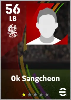 Ok Sangcheon eFootball 2026 player card — 56 OVR LB