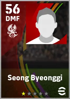 Seong Byeonggi eFootball 2026 player card — 56 OVR DMF