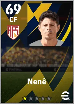 Nene eFootball 2026 player card — 69 OVR CF