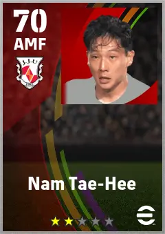 Nam Tae-Hee eFootball 2026 player card — 70 OVR AMF