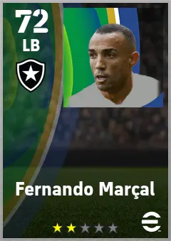 Fernando Marcal eFootball 2026 player card — 72 OVR LB