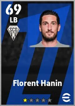 Florent Hanin eFootball 2026 player card — 69 OVR LB