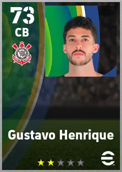 Gustavo Henrique eFootball 2026 player card — 73 OVR CB