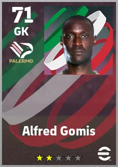 Alfred Gomis eFootball 2026 player card — 71 OVR GK