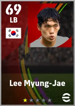 Lee Myung-Jae eFootball 2026 player card — 69 OVR LB