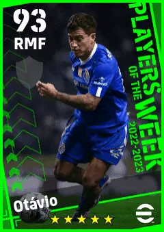 Otavio eFootball 2026 player card — 93 OVR RMF