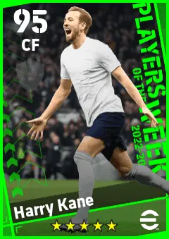 Harry Kane eFootball 2026 player card — 95 OVR CF