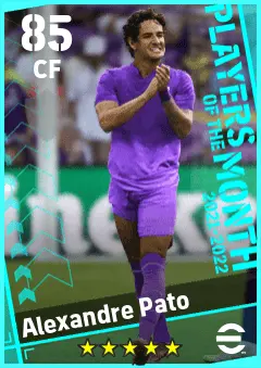 Alexandre Pato eFootball 2026 player card — 85 OVR CF