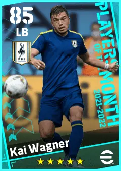 Kai Wagner eFootball 2026 player card — 85 OVR LB