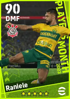 Raniele eFootball 2026 player card — 90 OVR DMF