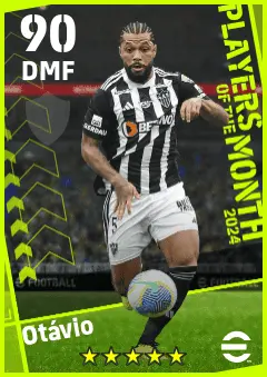 Otavio eFootball 2026 player card — 90 OVR DMF
