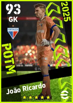 Joao Ricardo eFootball 2026 player card — 93 OVR GK