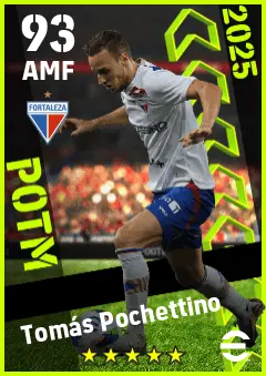 Tomas Pochettino eFootball 2026 player card — 93 OVR AMF