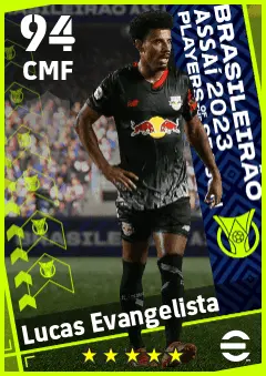 Lucas Evangelista eFootball 2026 player card — 94 OVR CMF