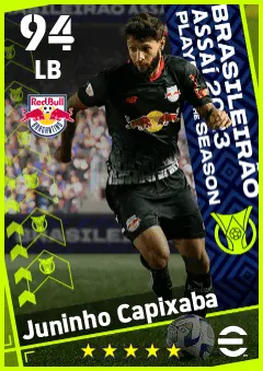 Juninho Capixaba eFootball 2026 player card — 94 OVR LB
