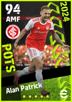 Alan Patrick eFootball 2026 player card — 94 OVR AMF