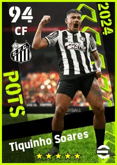 Tiquinho Soares eFootball 2026 player card — 94 OVR CF