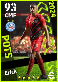 Erick eFootball 2026 player card — 93 OVR CMF