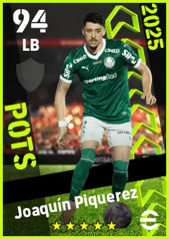 Joaquin Piquerez eFootball 2026 player card — 94 OVR LB