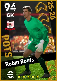 Robin Roefs eFootball 2026 player card — 94 OVR GK