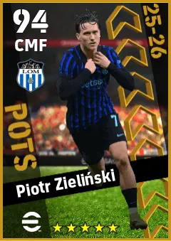 Piotr Zielinski eFootball 2026 player card — 94 OVR CMF