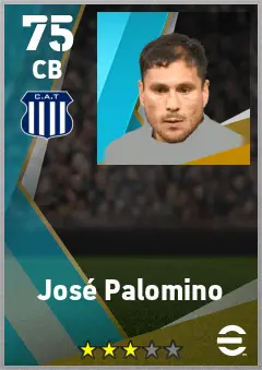 Jose Palomino eFootball 2026 player card — 75 OVR CB