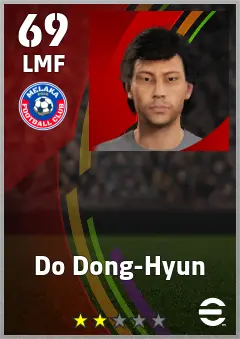Do Dong-Hyun eFootball 2026 player card — 69 OVR LMF