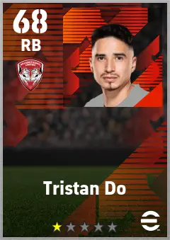 Tristan Do eFootball 2026 player card — 68 OVR RB