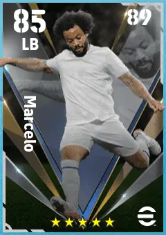 Marcelo eFootball 2026 player card — 85 OVR LB