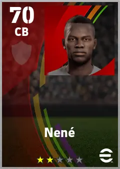 Nene eFootball 2026 player card — 70 OVR CB
