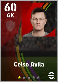 Celso Avila eFootball 2026 player card — 60 OVR GK