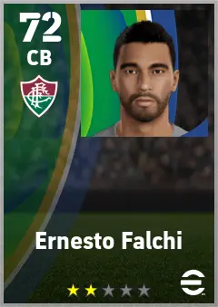 Ernesto Falchi eFootball 2026 player card — 72 OVR CB