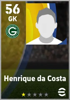 Henrique da Costa eFootball 2026 player card — 56 OVR GK