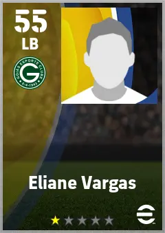 Eliane Vargas eFootball 2026 player card — 55 OVR LB