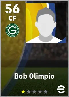Bob Olimpio eFootball 2026 player card — 56 OVR CF