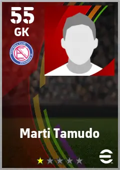 Marti Tamudo eFootball 2026 player card — 55 OVR GK