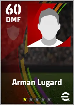 Arman Lugard eFootball 2026 player card — 60 OVR DMF