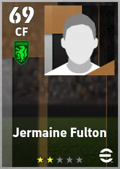 Jermaine Fulton eFootball 2026 player card — 69 OVR CF