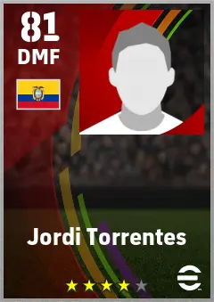 Jordi Torrentes eFootball 2026 player card — 82 OVR DMF
