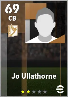 Jo Ullathorne eFootball 2026 player card — 69 OVR CB