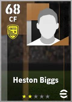 Clemmie Withe eFootball 2026 player card — 68 OVR CF