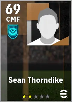 Sean Thorndike eFootball 2026 player card — 69 OVR CMF