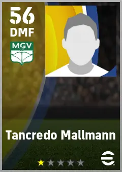 Tancredo Mallmann eFootball 2026 player card — 56 OVR DMF
