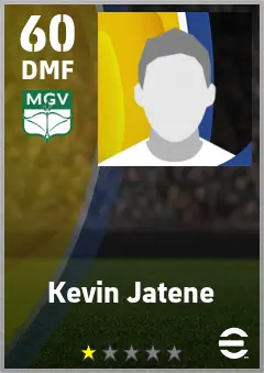 Kevin Jatene eFootball 2026 player card — 60 OVR DMF