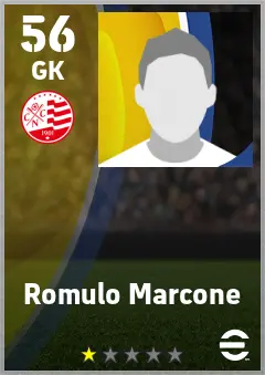 Romulo Marcone eFootball 2026 player card — 56 OVR GK