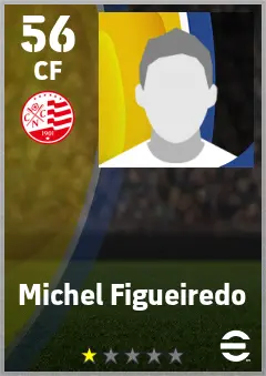Michel Figueiredo eFootball 2026 player card — 56 OVR CF